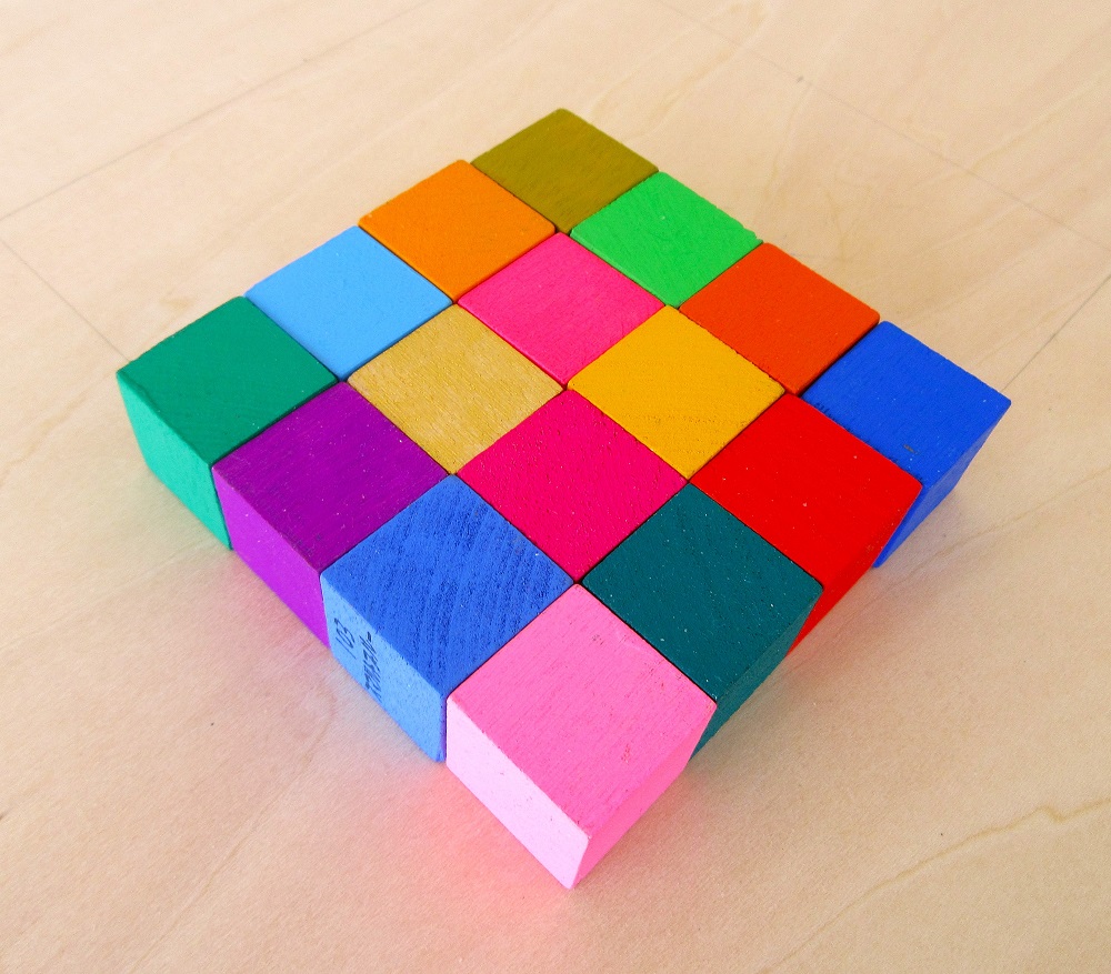 笑顔呪文のテスト配色